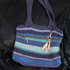 The sak knitted shoulder bag